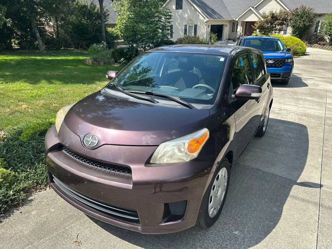 2012 Scion xD, front three-quarter view